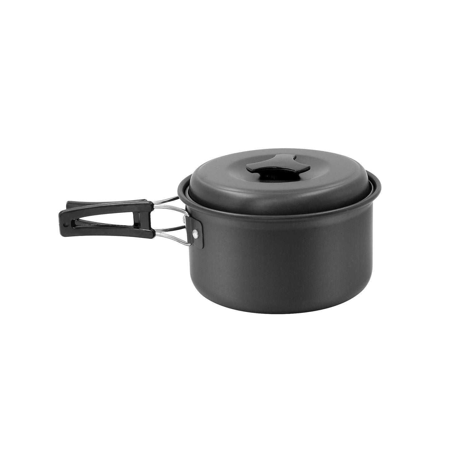 ⛺️ Camping Cooking Set -17 PCS Pots Teapots Lightweight non-stick pan with stainless steel