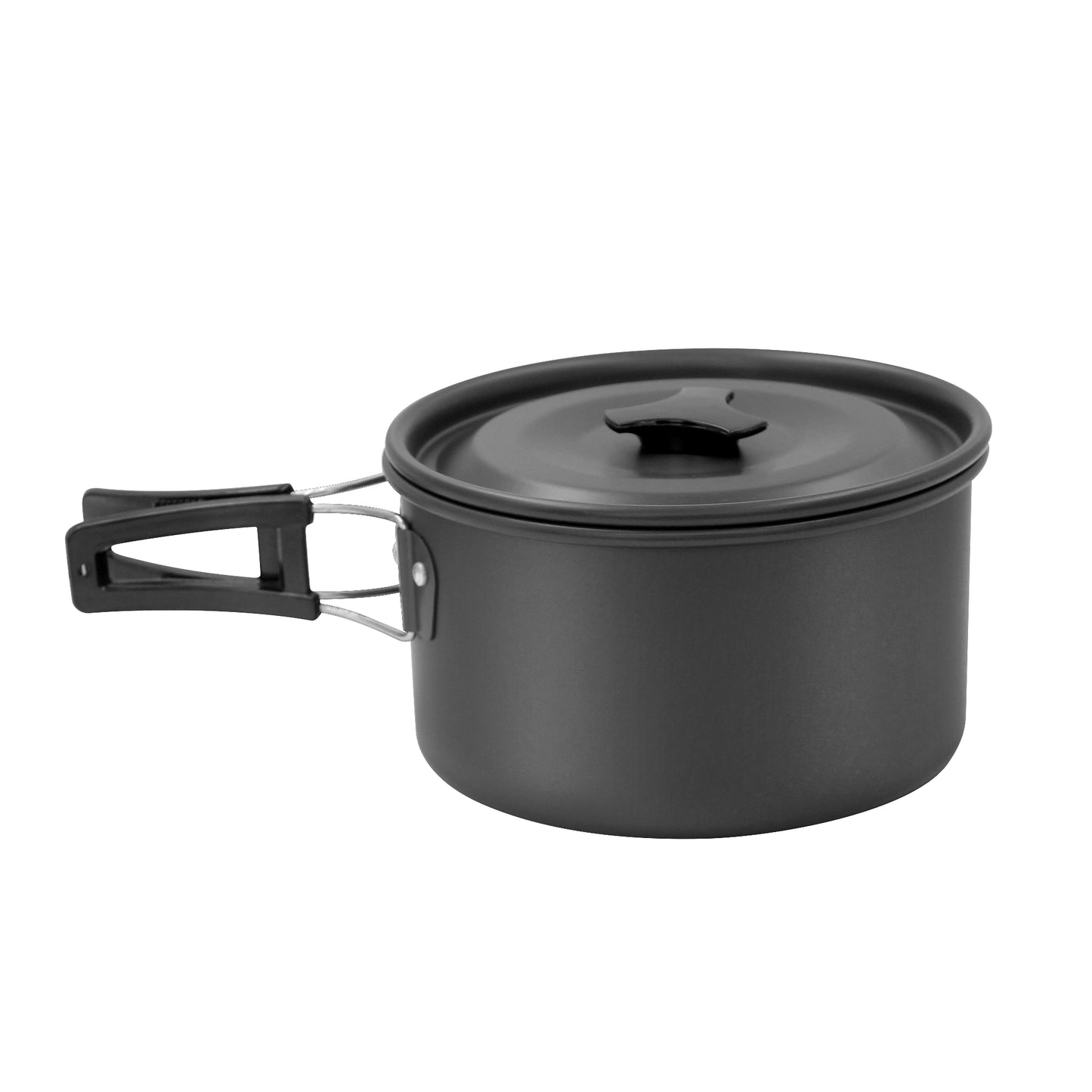 ⛺️ Camping Cooking Set -17 PCS Pots Teapots Lightweight non-stick pan with stainless steel