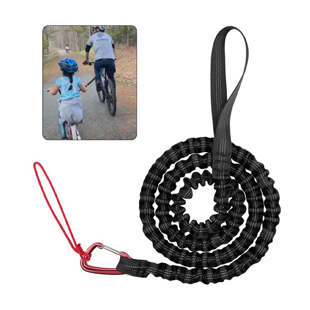 đźš´ Bicycle Tow Rope Bicycle Traction Rope Mountain Parent-Child Pull Rope Convenient Trailer Rope Camping Equipment Edc Outdoor