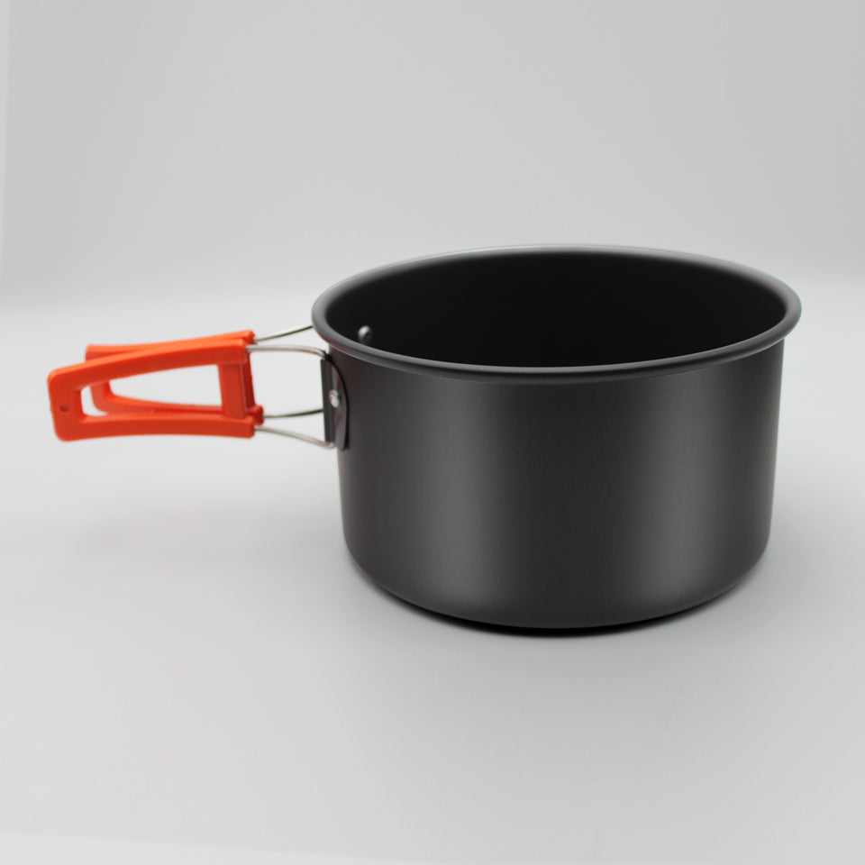 🔥 Outdoor Camping Cookware Set Non-Stick Cooking Equipment Pan Pot Kettle Bowl