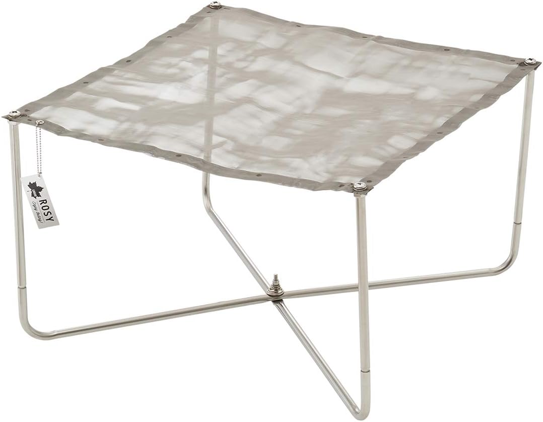 🔥 Logos (LOGOS) ROSY mesh fire pit foldable lightweight  aluminium and stainless steel 43* 43CM